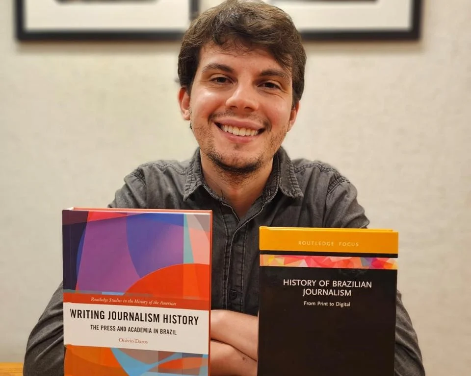 Otavio Daros é pesquisador no Programa de Pós-Graduação em Comunicação Social da PUCRS. / Foto: Divulgação